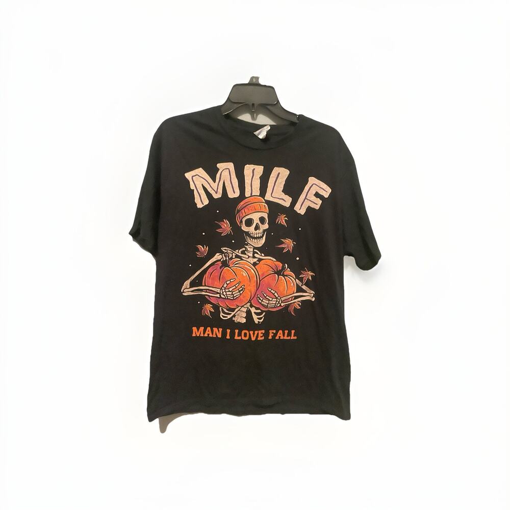 Halloween Funny shirt Men I love fall humorous gifts MILF fall Halloween costume